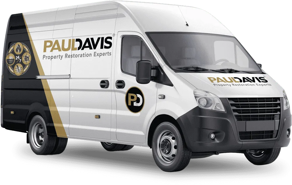 Paul Davis Restoration restoration van